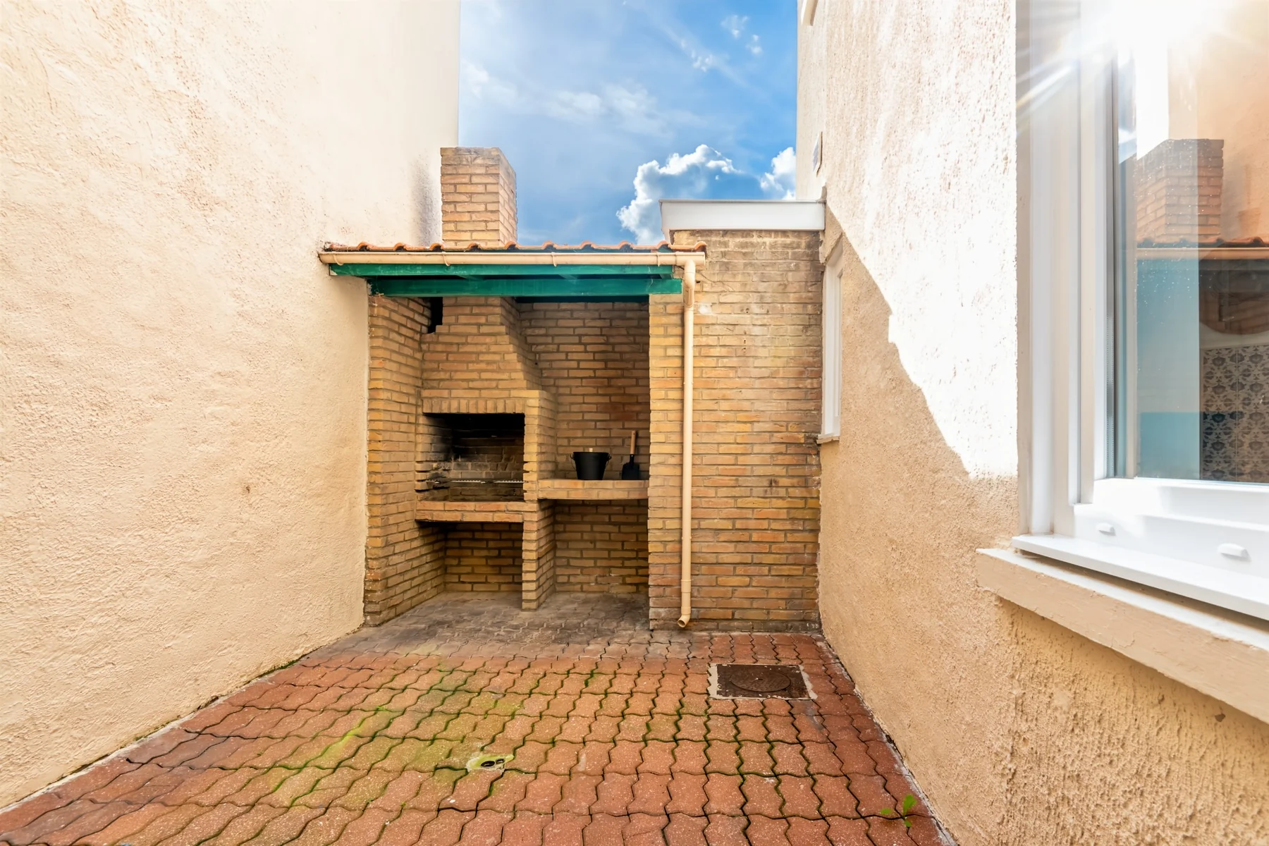 Cour et barbecue Santa Monica
